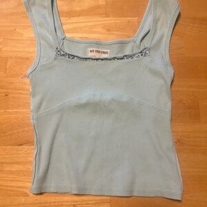 Light blue We the Free tank top  We the free sleeveless tank top blue women’s si